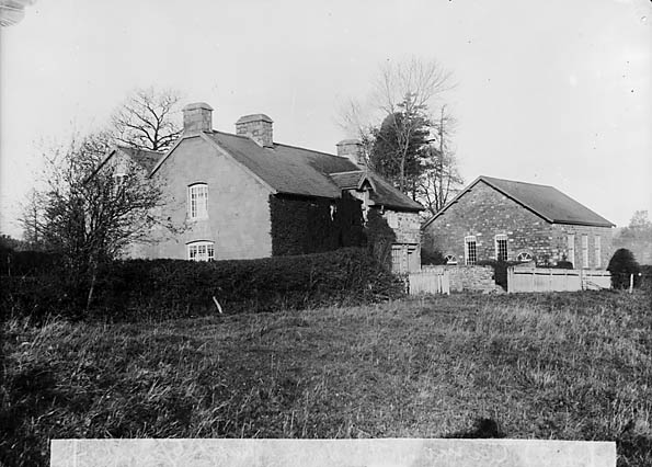 [Revd Joseph Thomas' (1814-89) house and CM chapel, Carno]